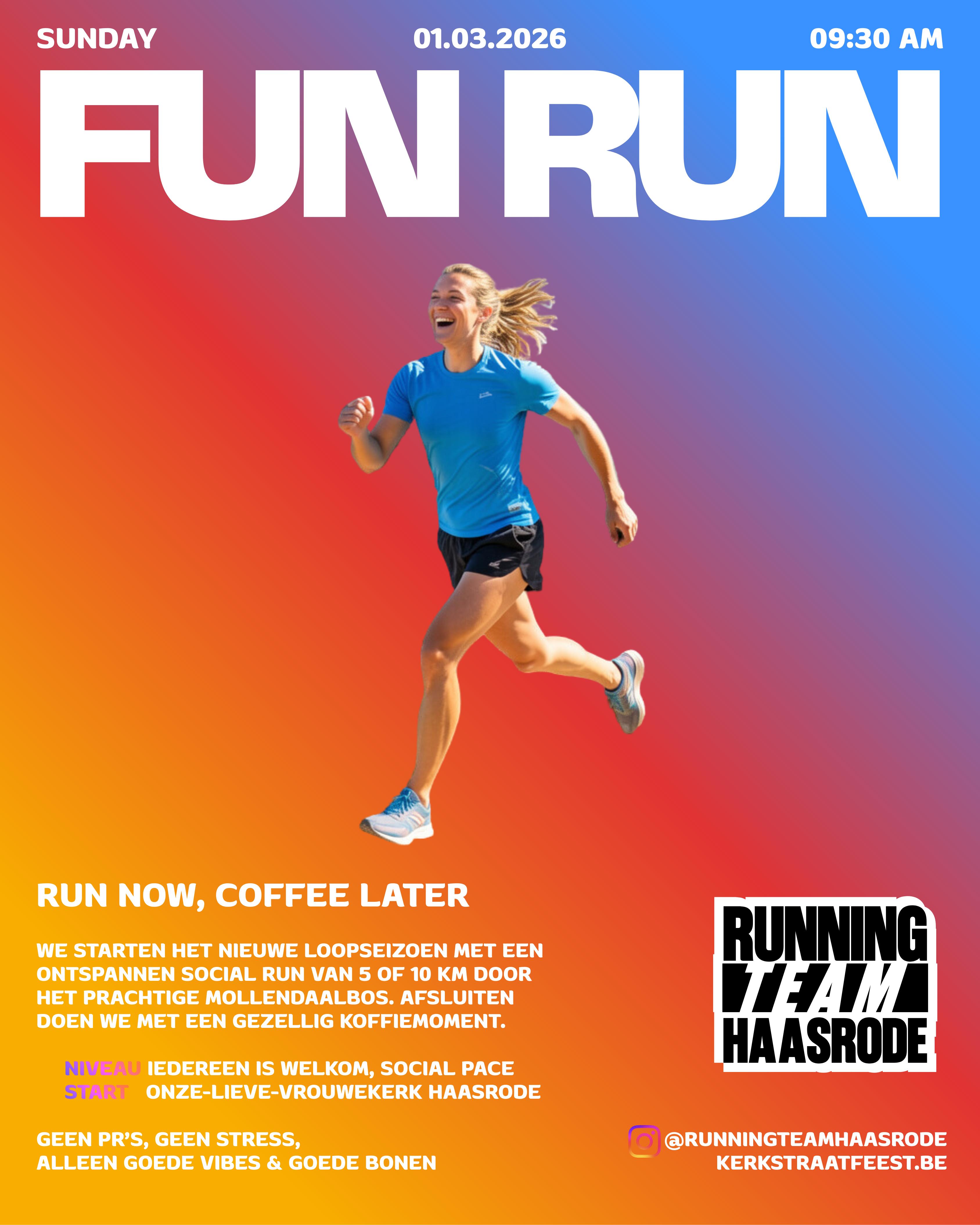 Fun Run 1 Maart 2026